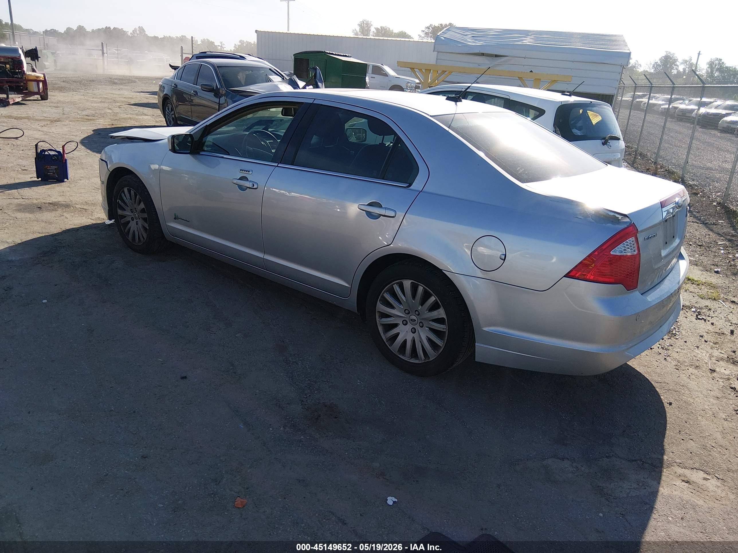 2011 Ford Fusion Hybrid   Серебряный vin: 3FADP0L35BR316473