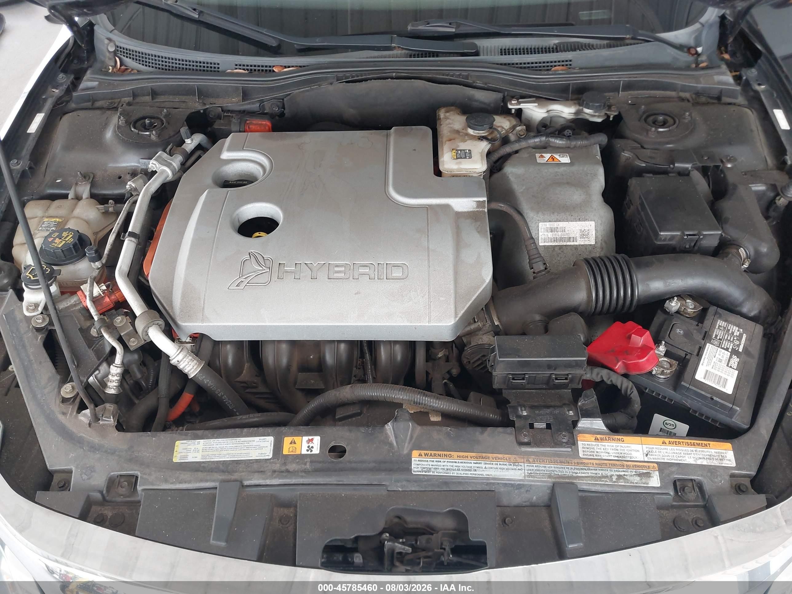 2012 Ford Fusion Hybrid   Black vin: 3FADP0L35CR372849