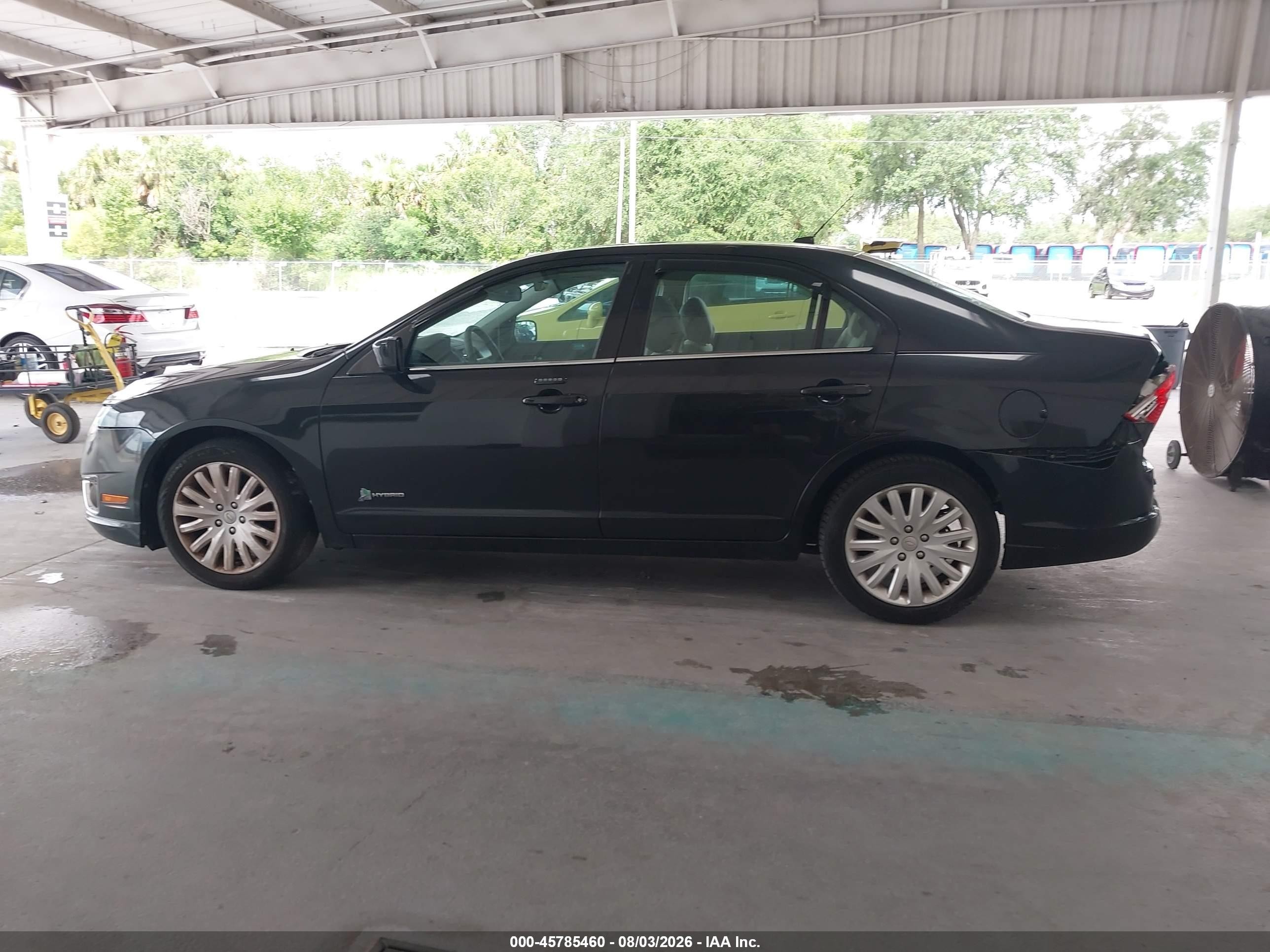 2012 Ford Fusion Hybrid   Black vin: 3FADP0L35CR372849