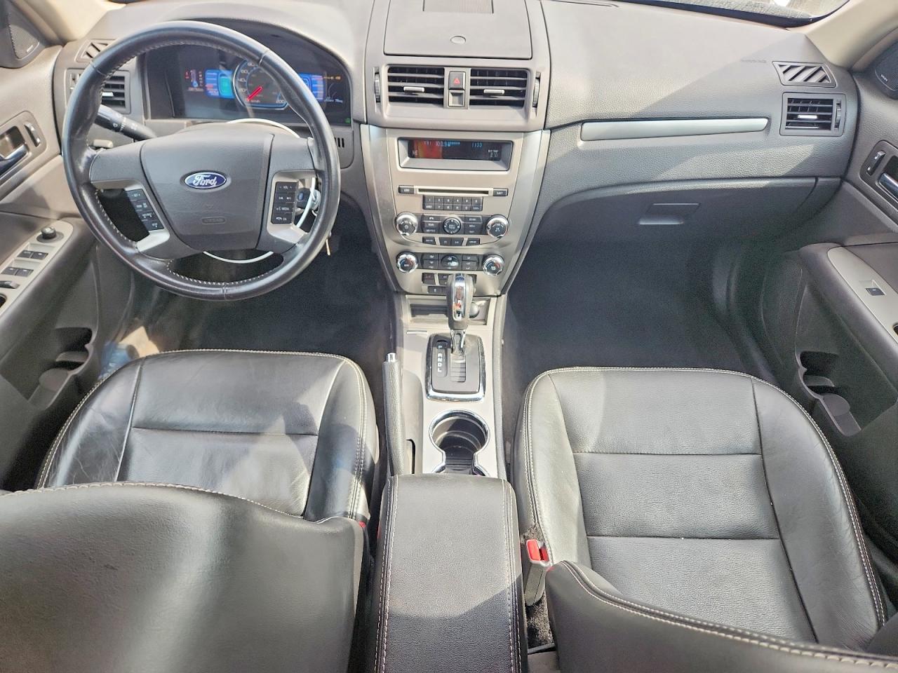 2010 Ford Fusion Hybrid White vin: 3FADP0L36AR144209