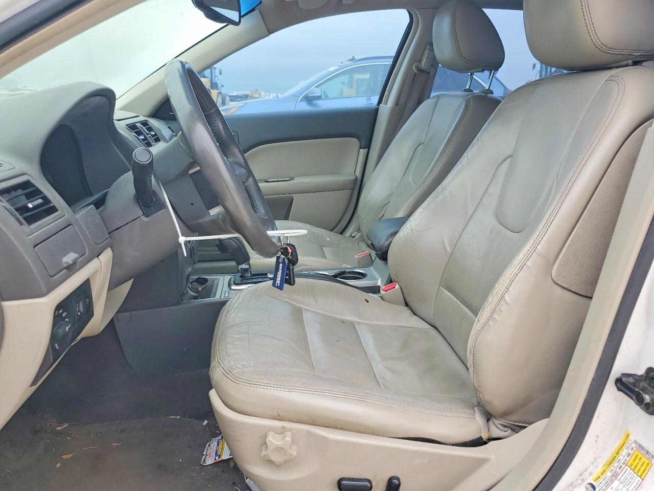 2010 Ford Fusion Hybrid White vin: 3FADP0L36AR188534