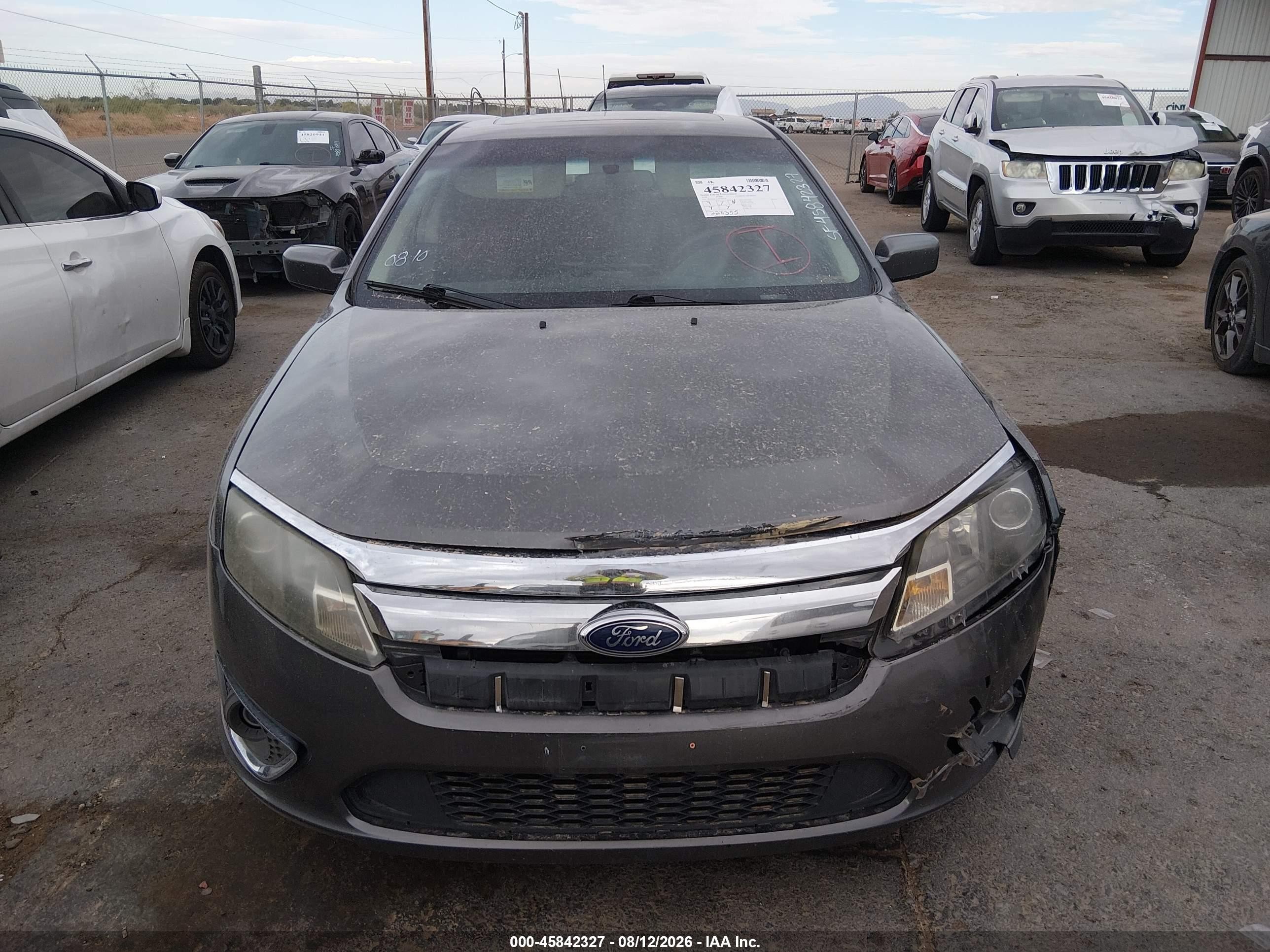 2010 Ford Fusion Hybrid Gray vin: 3FADP0L36AR298418