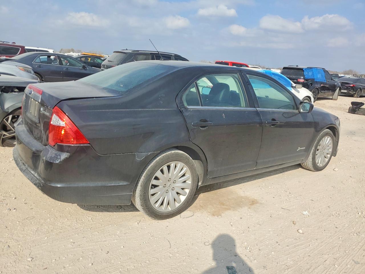 2010 Ford Fusion Hybrid Black vin: 3FADP0L36AR394050