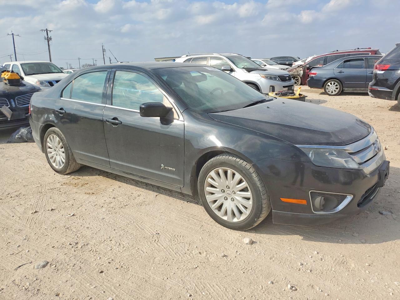 2010 Ford Fusion Hybrid Black vin: 3FADP0L36AR394050