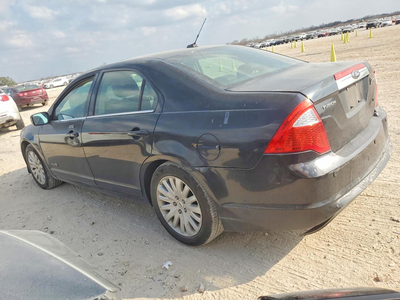 2010 Ford Fusion Hybrid Black vin: 3FADP0L36AR394050