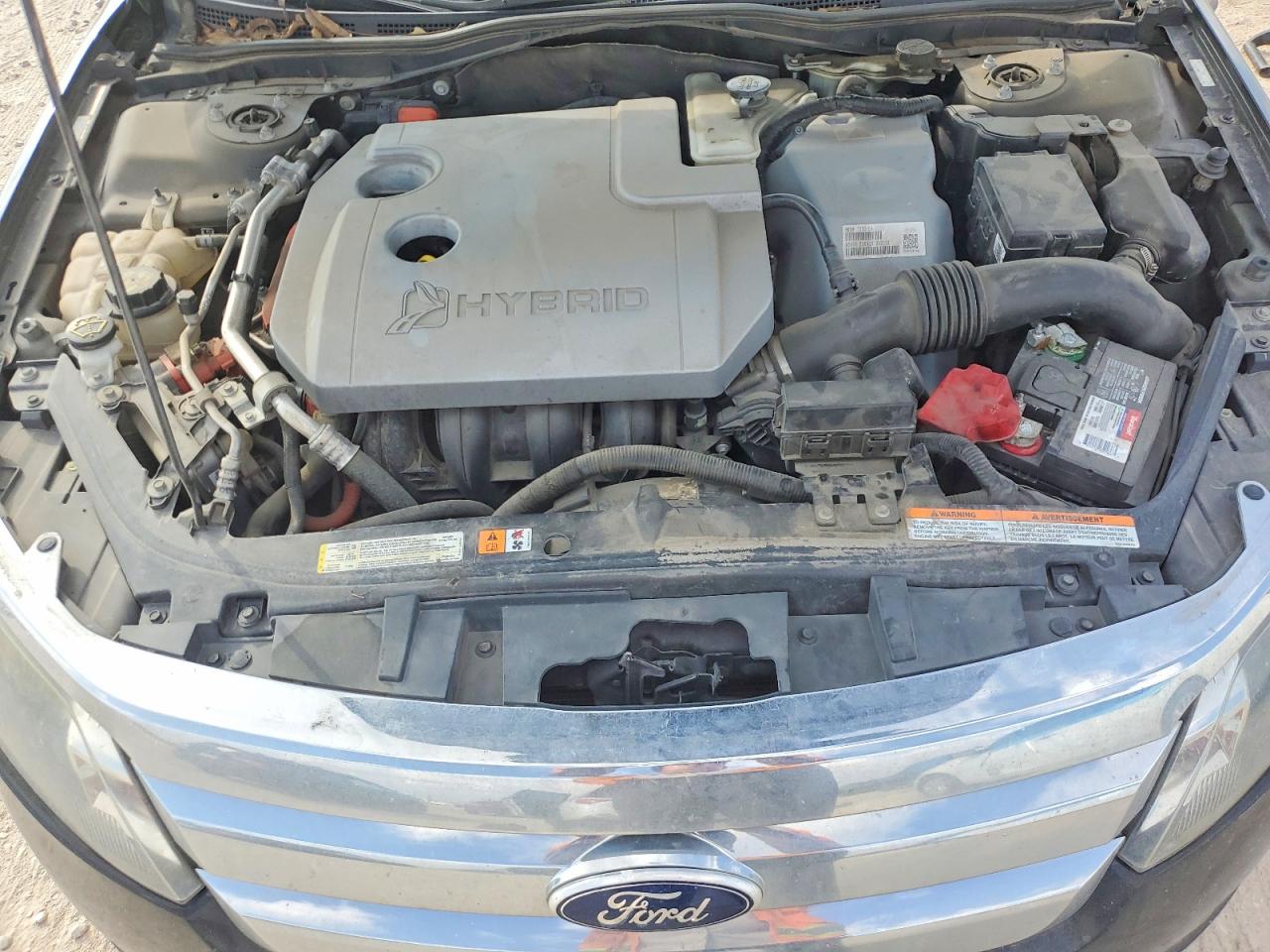 2010 Ford Fusion Hybrid Black vin: 3FADP0L36AR394050