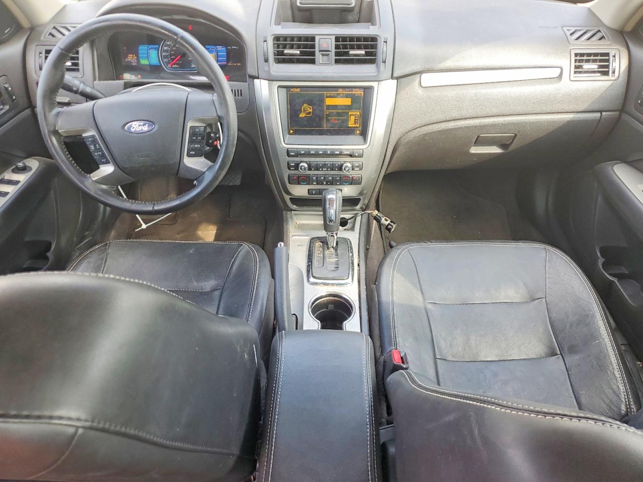 2010 Ford Fusion Hybrid Black vin: 3FADP0L36AR394050