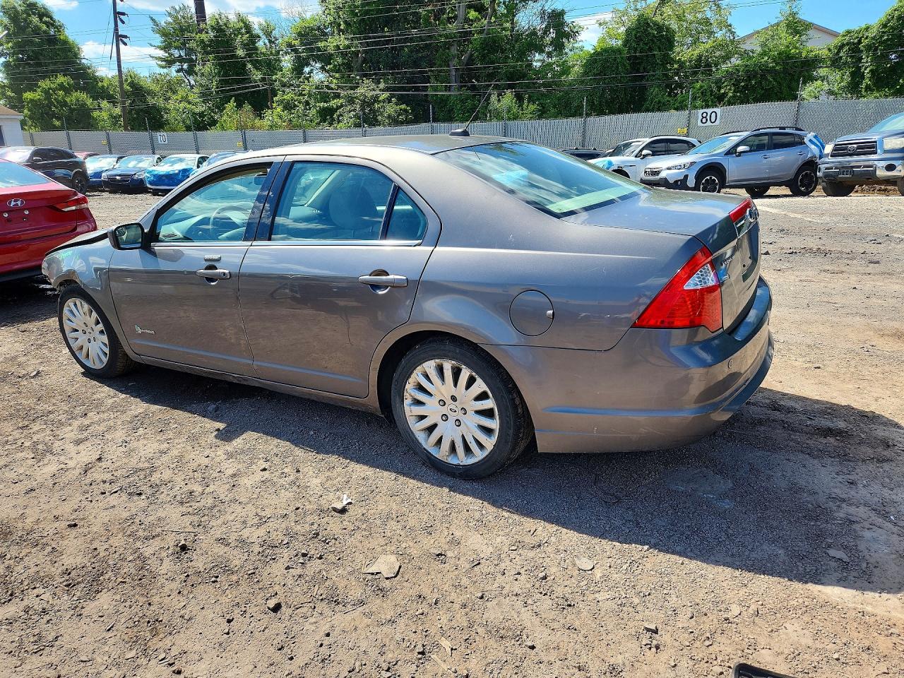 2011 Ford Fusion Hybrid Gray vin: 3FADP0L36BR180936