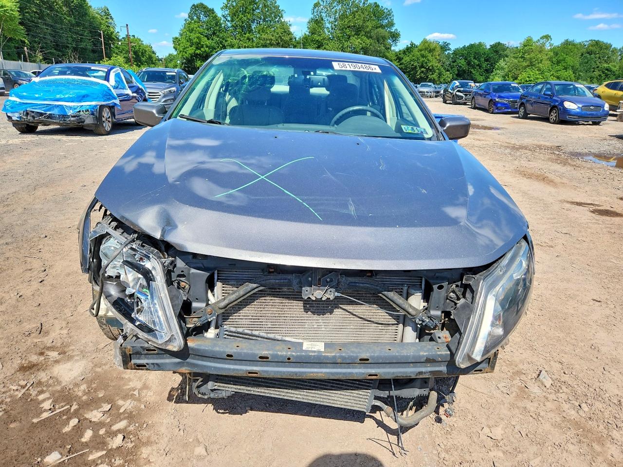 2011 Ford Fusion Hybrid Gray vin: 3FADP0L36BR180936