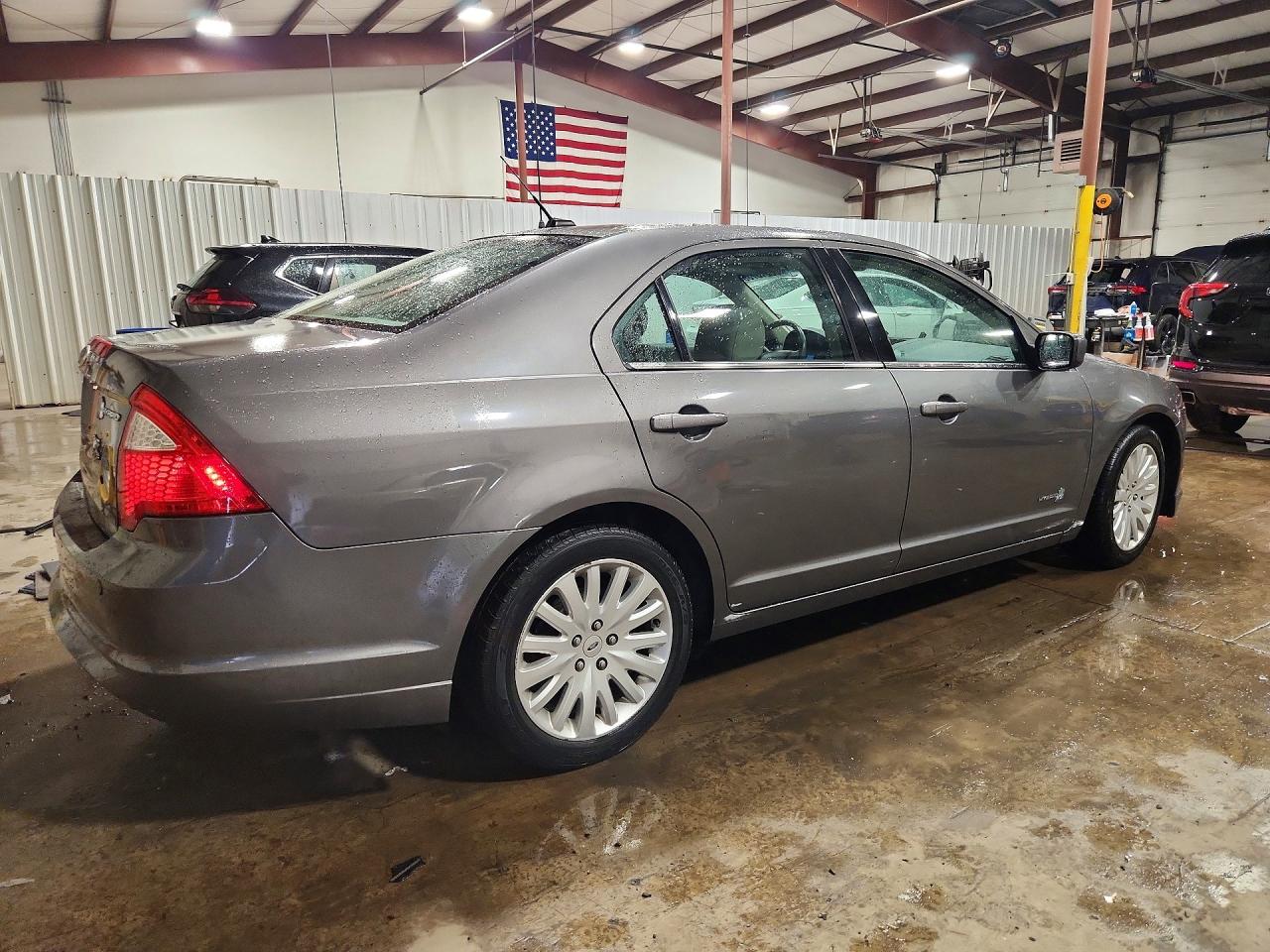 2011 Ford Fusion Hybrid Gray vin: 3FADP0L36BR215197