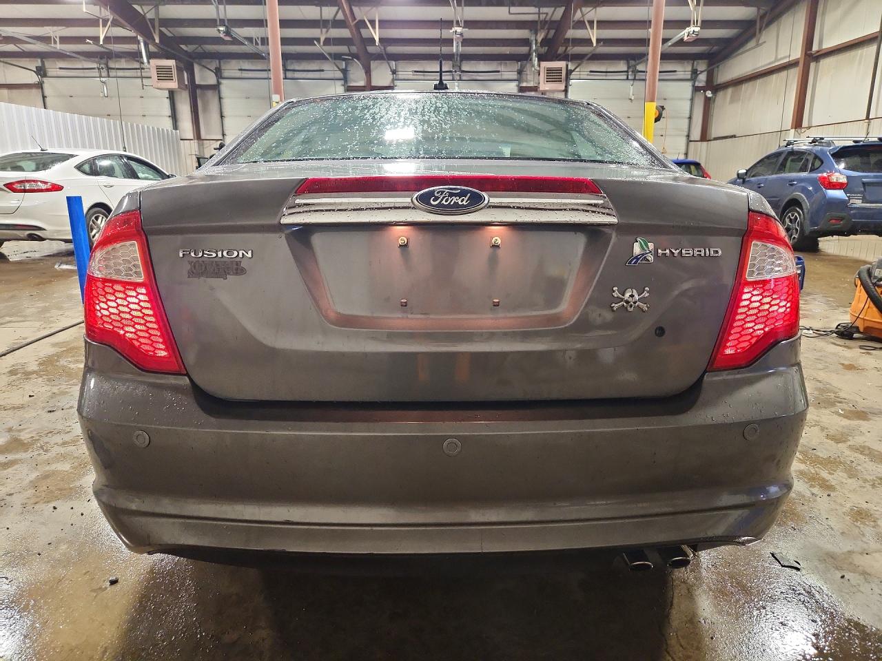 2011 Ford Fusion Hybrid Gray vin: 3FADP0L36BR215197