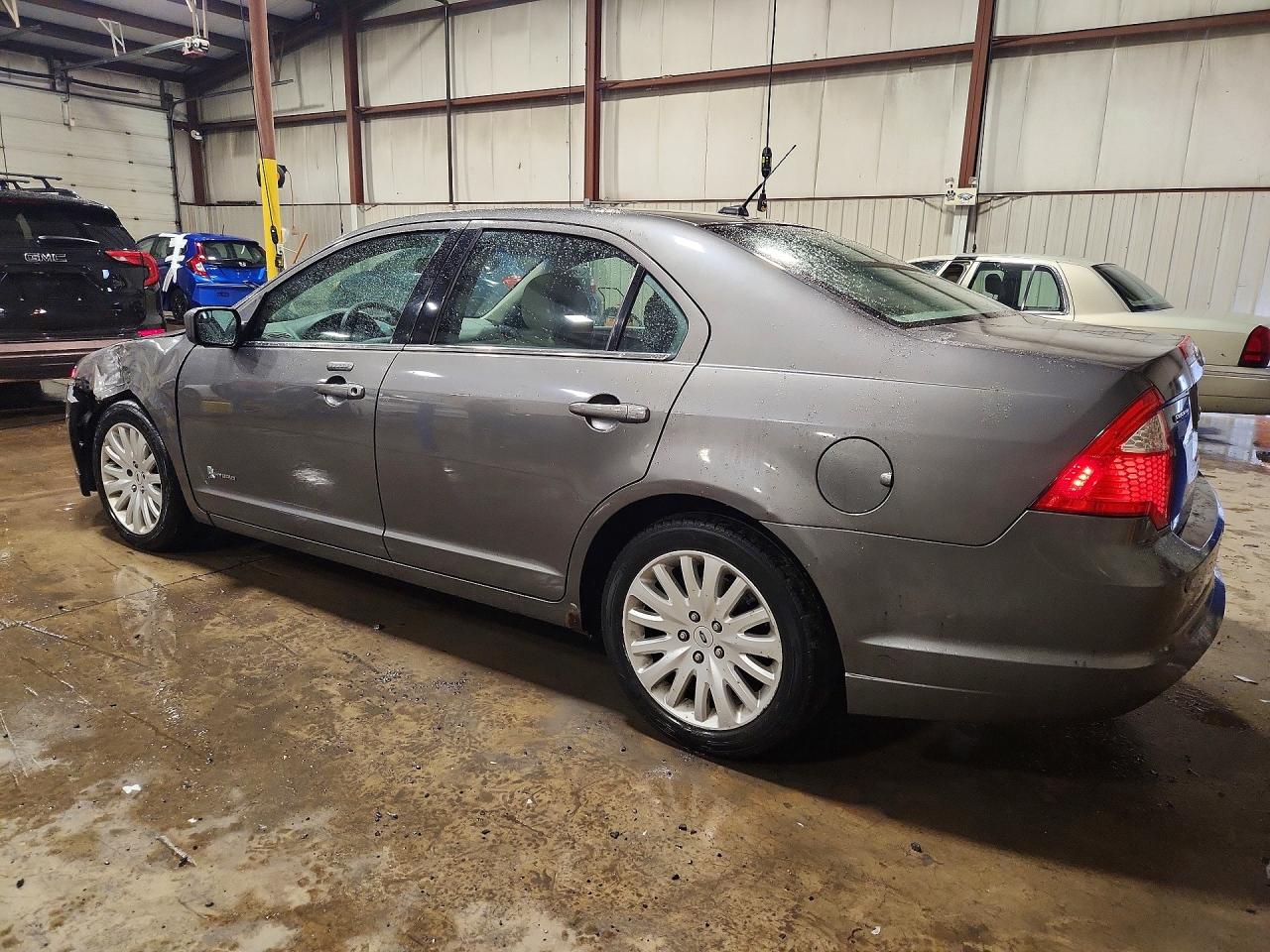 2011 Ford Fusion Hybrid Gray vin: 3FADP0L36BR215197