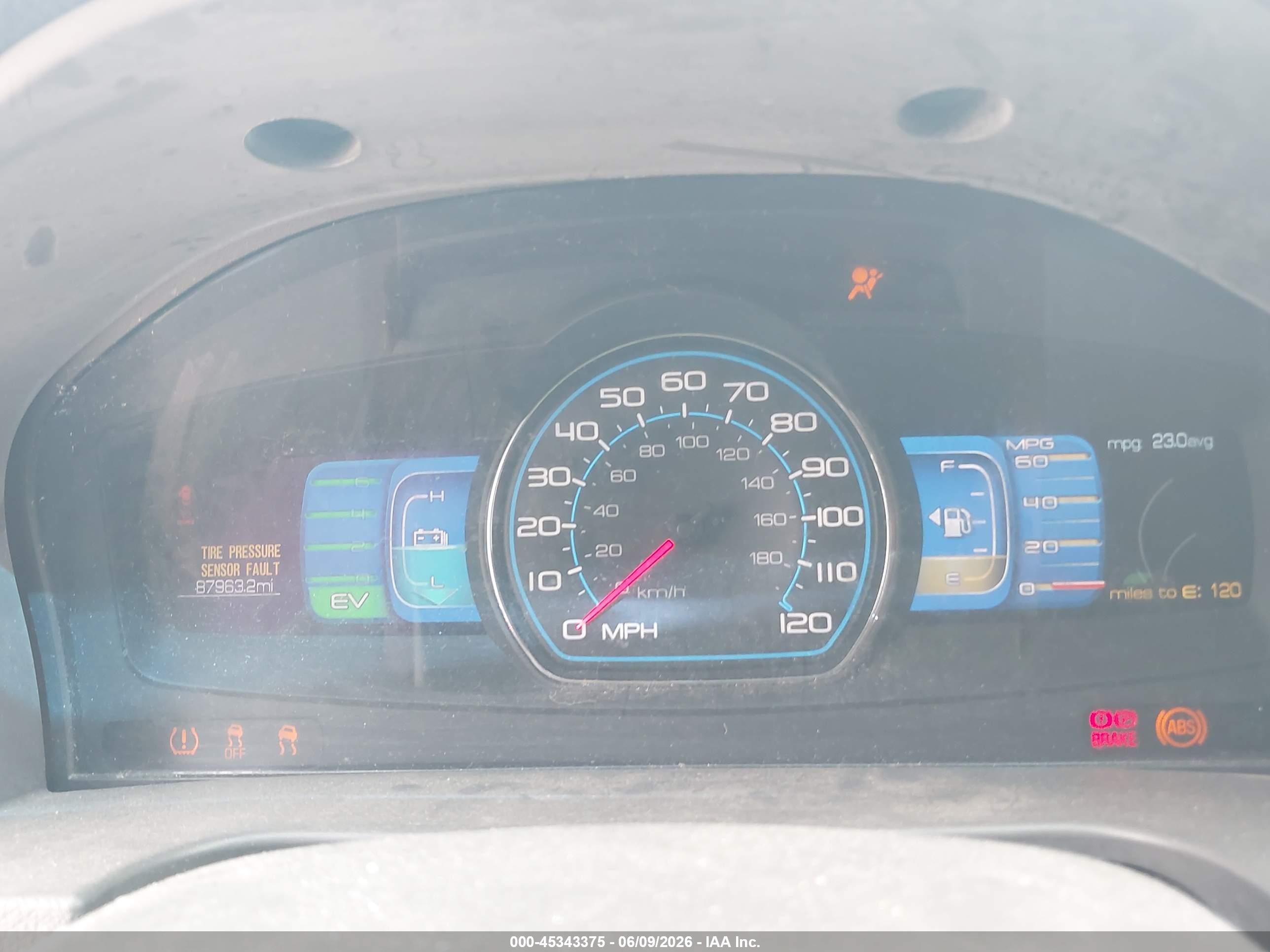 2011 Ford Fusion Hybrid   Light Blue vin: 3FADP0L36BR280163