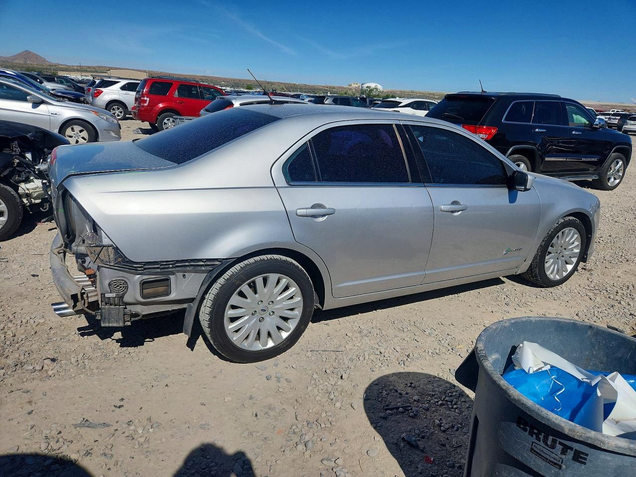 2012 Ford Fusion Hybrid Silver vin: 3FADP0L36CR414171