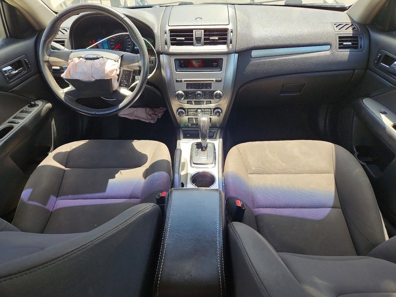 2012 Ford Fusion Hybrid White vin: 3FADP0L36CR428507