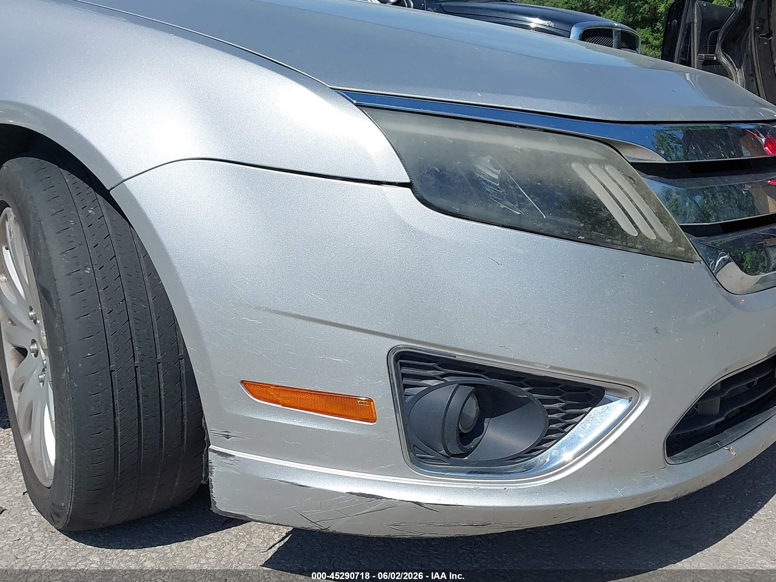 2010 Ford Fusion Hybrid   Gray vin: 3FADP0L37AR108982