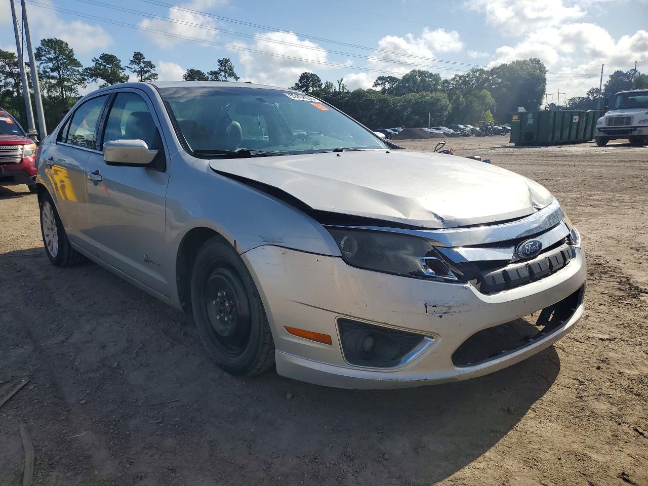 2010 Ford Fusion Hybrid Silver vin: 3FADP0L37AR129184
