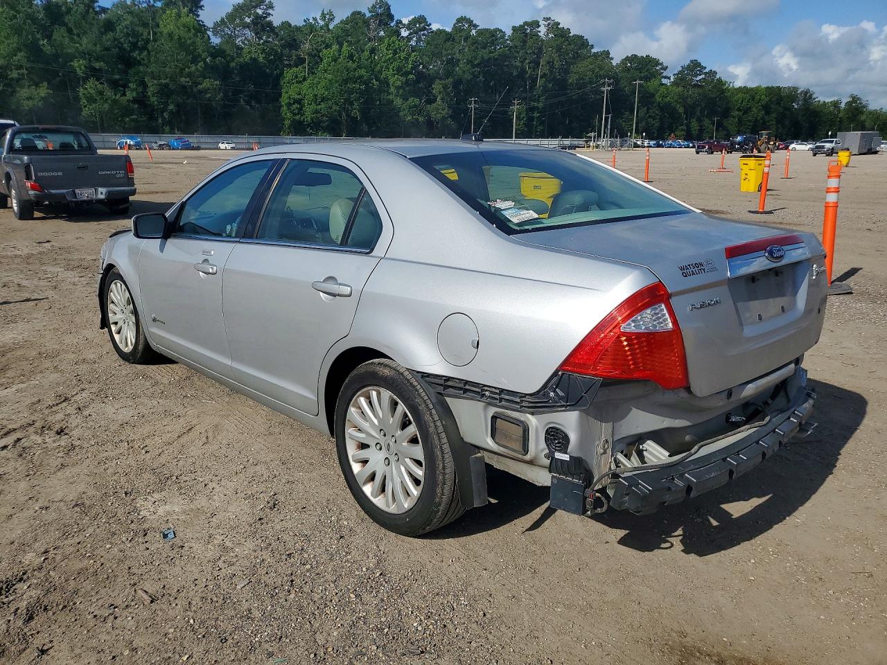 2010 Ford Fusion Hybrid Silver vin: 3FADP0L37AR129184