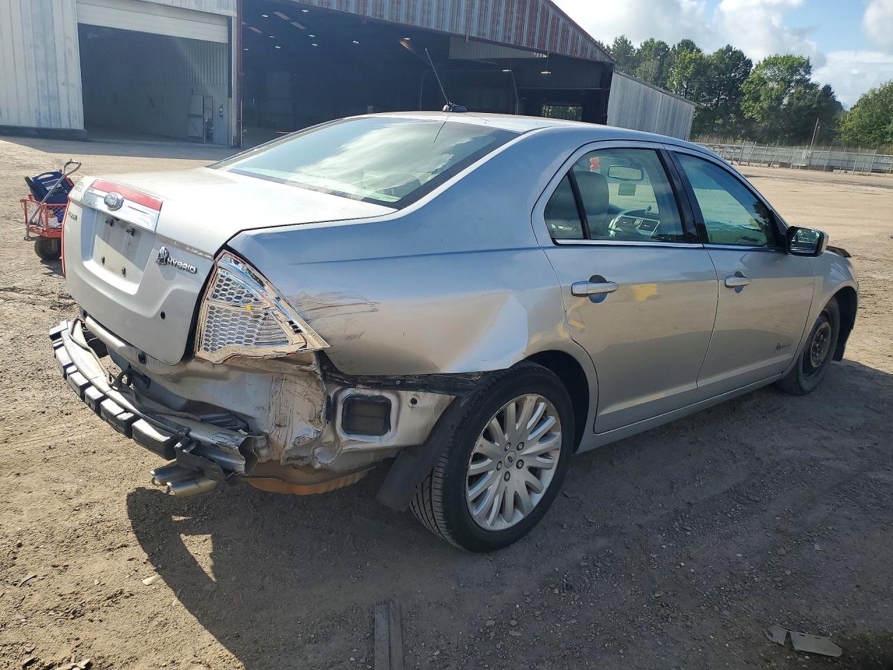 2010 Ford Fusion Hybrid Silver vin: 3FADP0L37AR129184
