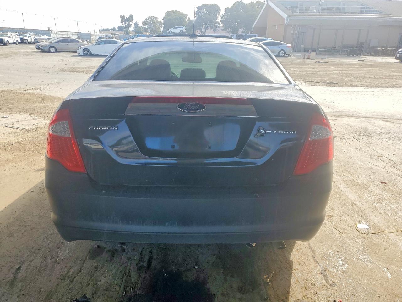 2010 Ford Fusion Hybrid Black vin: 3FADP0L37AR207396
