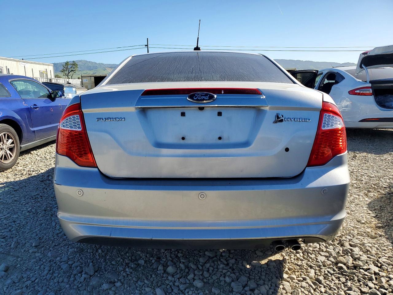 2010 Ford Fusion Hybrid Silver vin: 3FADP0L37AR296113