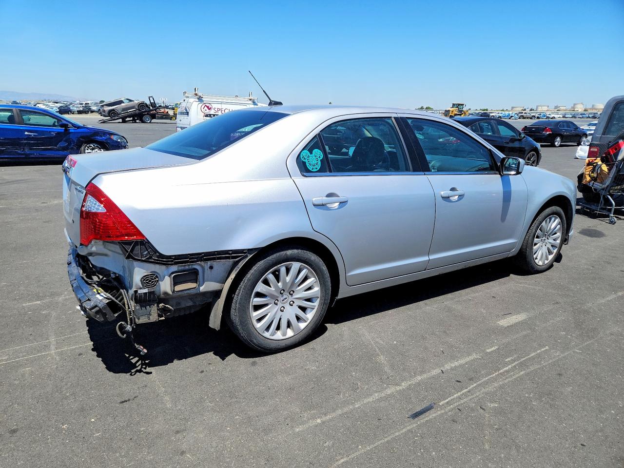 2011 Ford Fusion Hybrid Silver vin: 3FADP0L37BR173459
