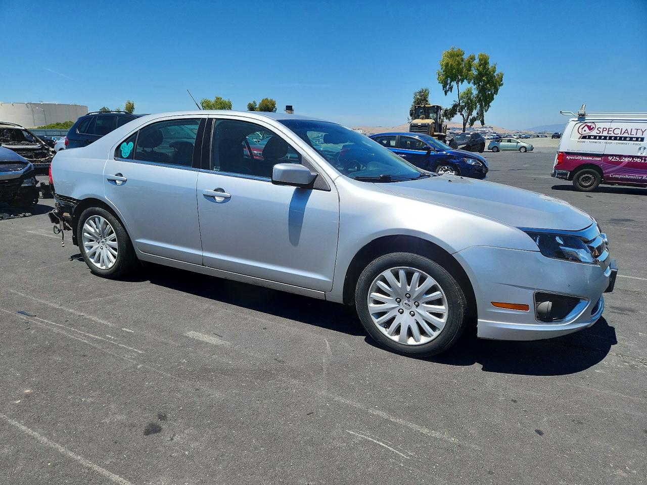 2011 Ford Fusion Hybrid Silver vin: 3FADP0L37BR173459