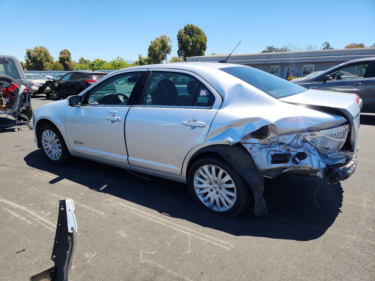 2011 Ford Fusion Hybrid Silver vin: 3FADP0L37BR173459