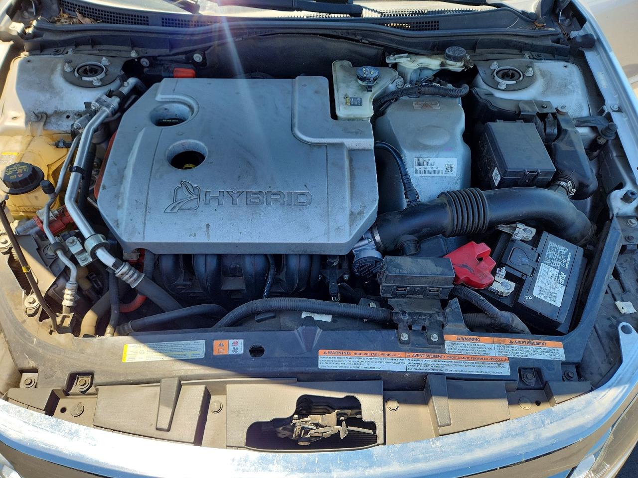 2011 Ford Fusion Hybrid Silver vin: 3FADP0L37BR173459