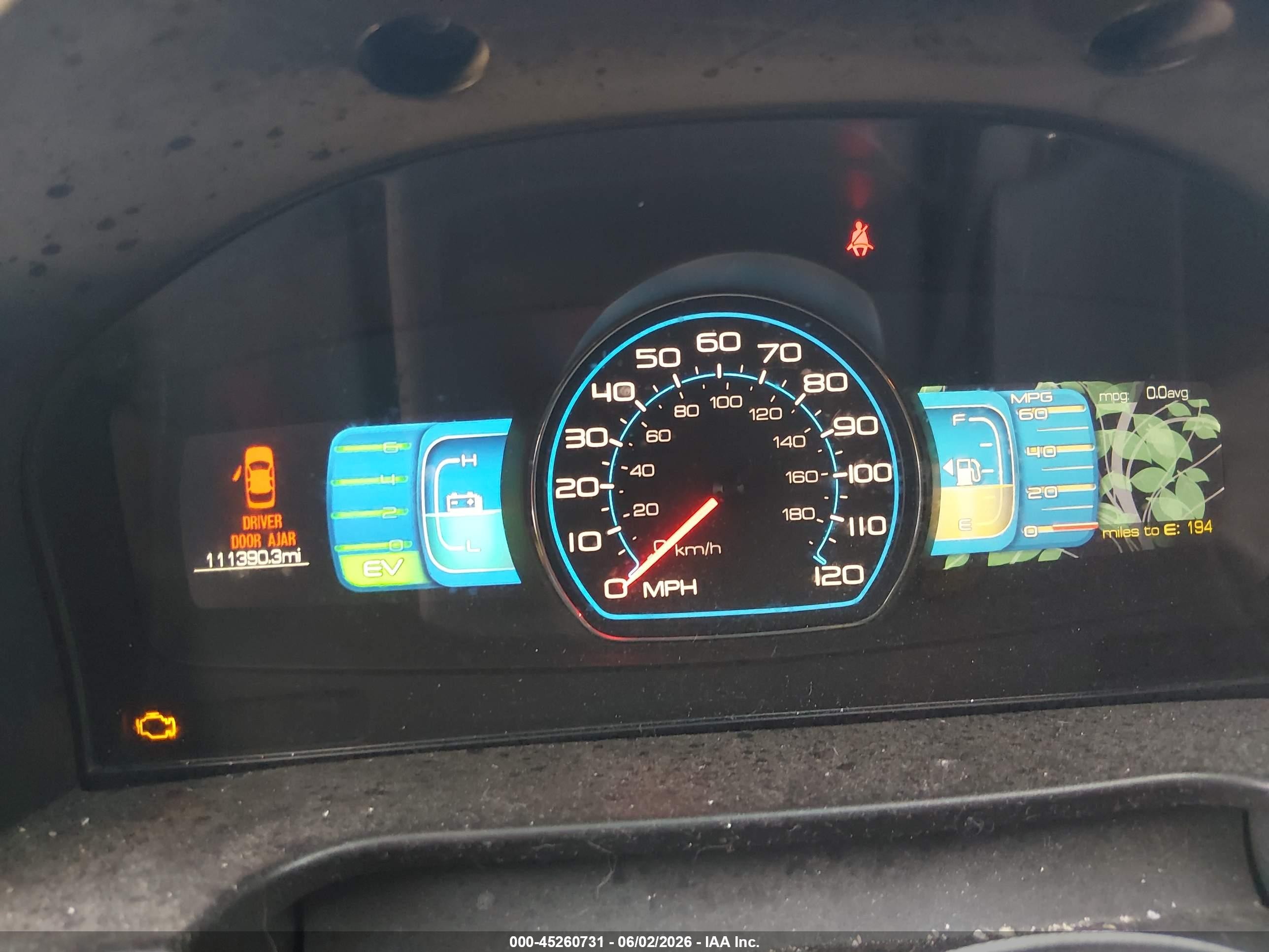 2011 Ford Fusion Hybrid   Gray vin: 3FADP0L37BR303126