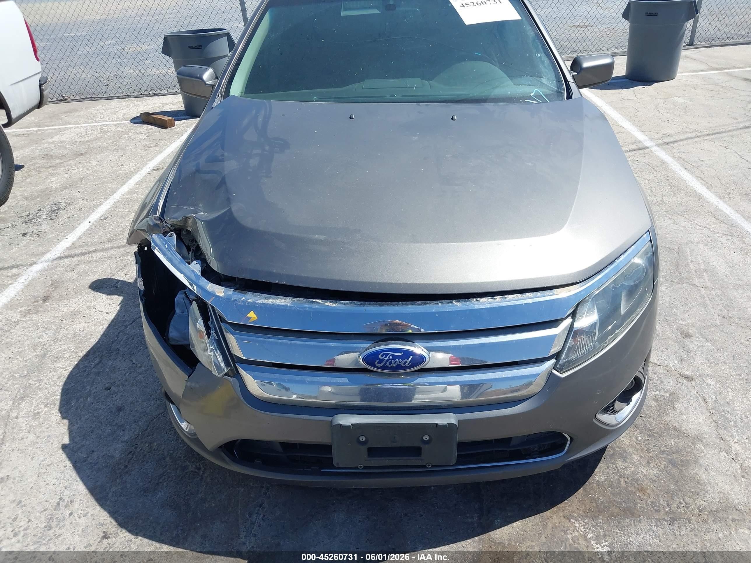 2011 Ford Fusion Hybrid   Gray vin: 3FADP0L37BR303126