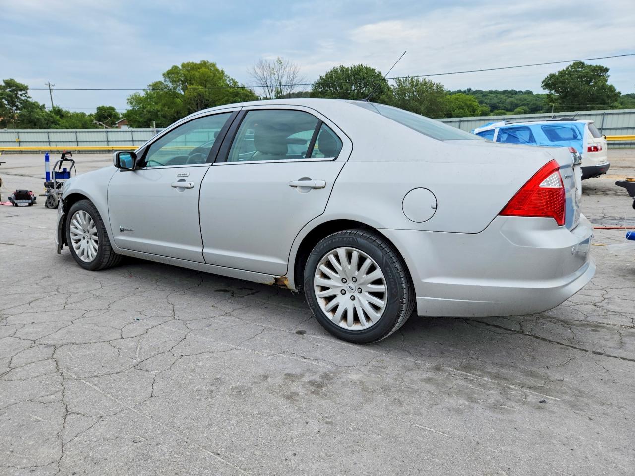 2010 Ford Fusion Hybrid Silver vin: 3FADP0L38AR137794