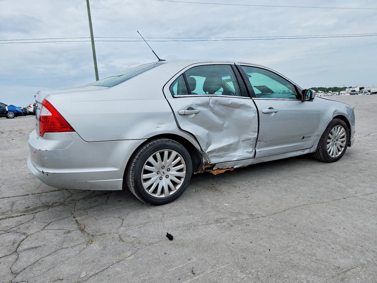 2010 Ford Fusion Hybrid Silver vin: 3FADP0L38AR137794