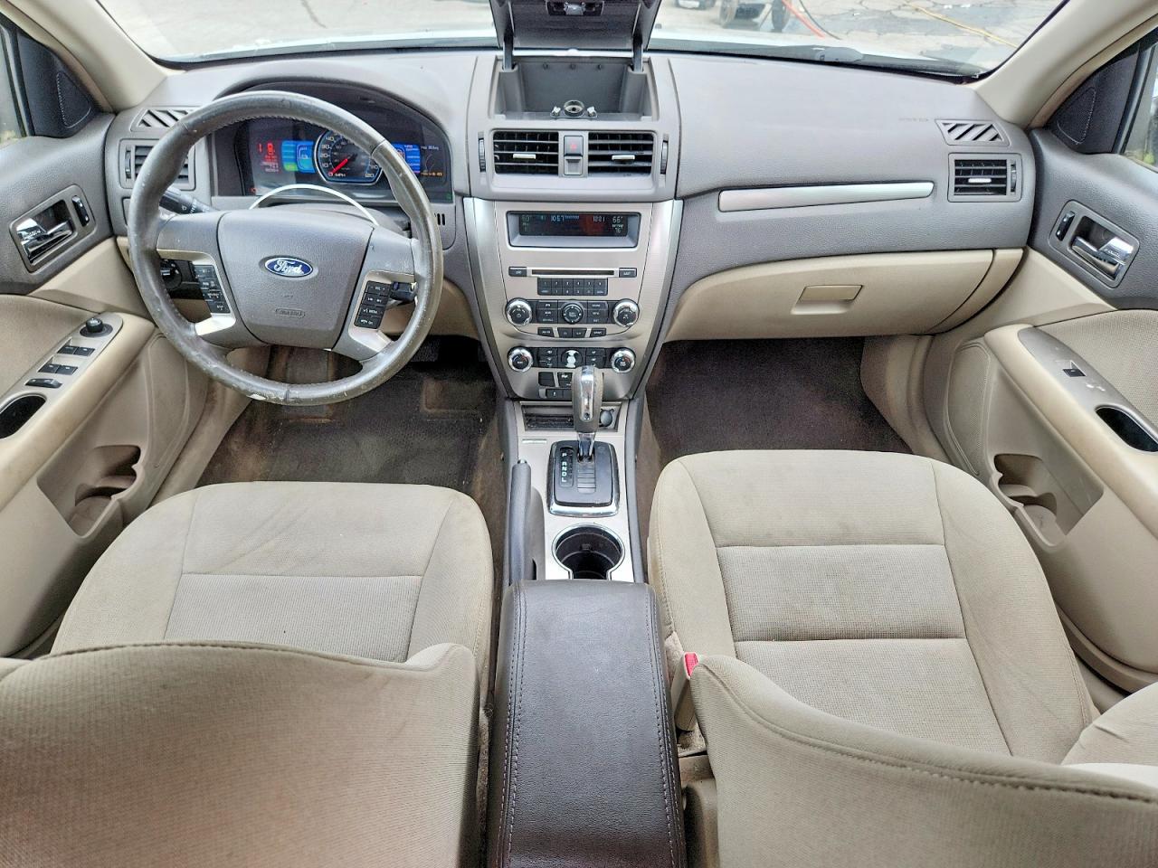 2010 Ford Fusion Hybrid Silver vin: 3FADP0L38AR137794