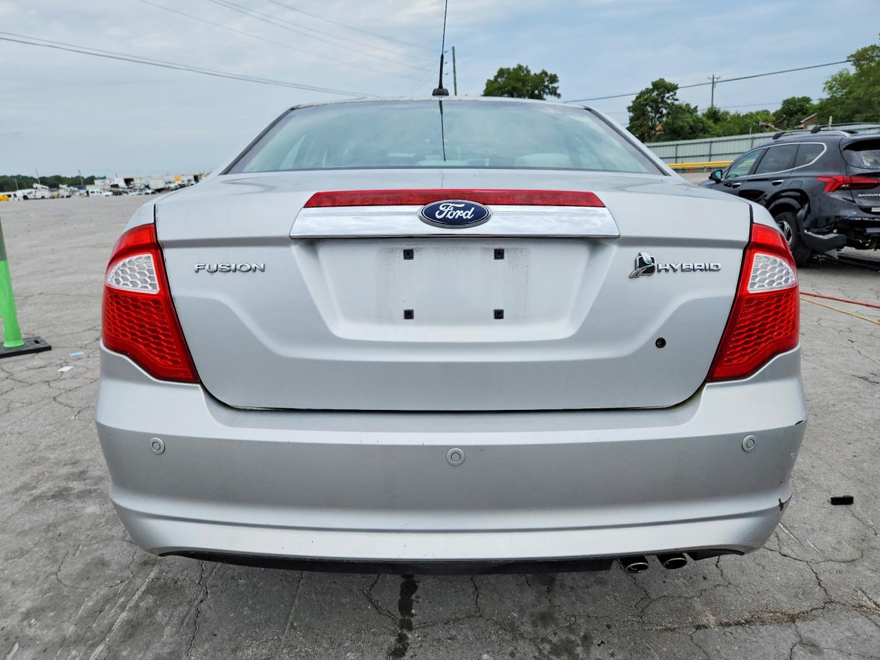 2010 Ford Fusion Hybrid Silver vin: 3FADP0L38AR137794