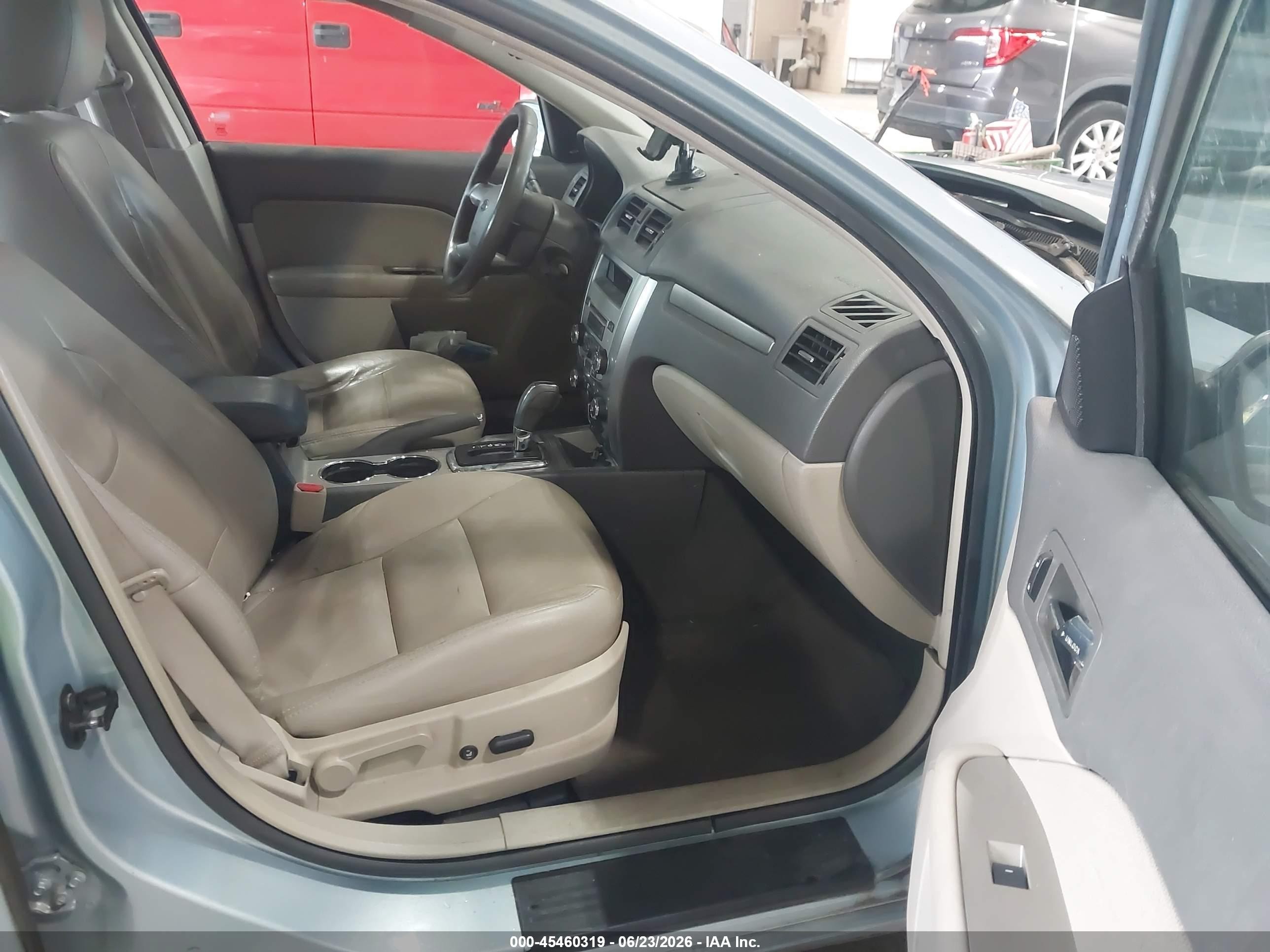 2010 Ford Fusion Hybrid   Light Blue vin: 3FADP0L38AR145880