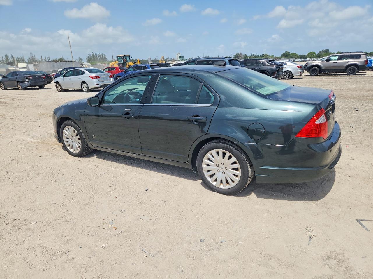 2010 Ford Fusion Hybrid Gray vin: 3FADP0L38AR164140