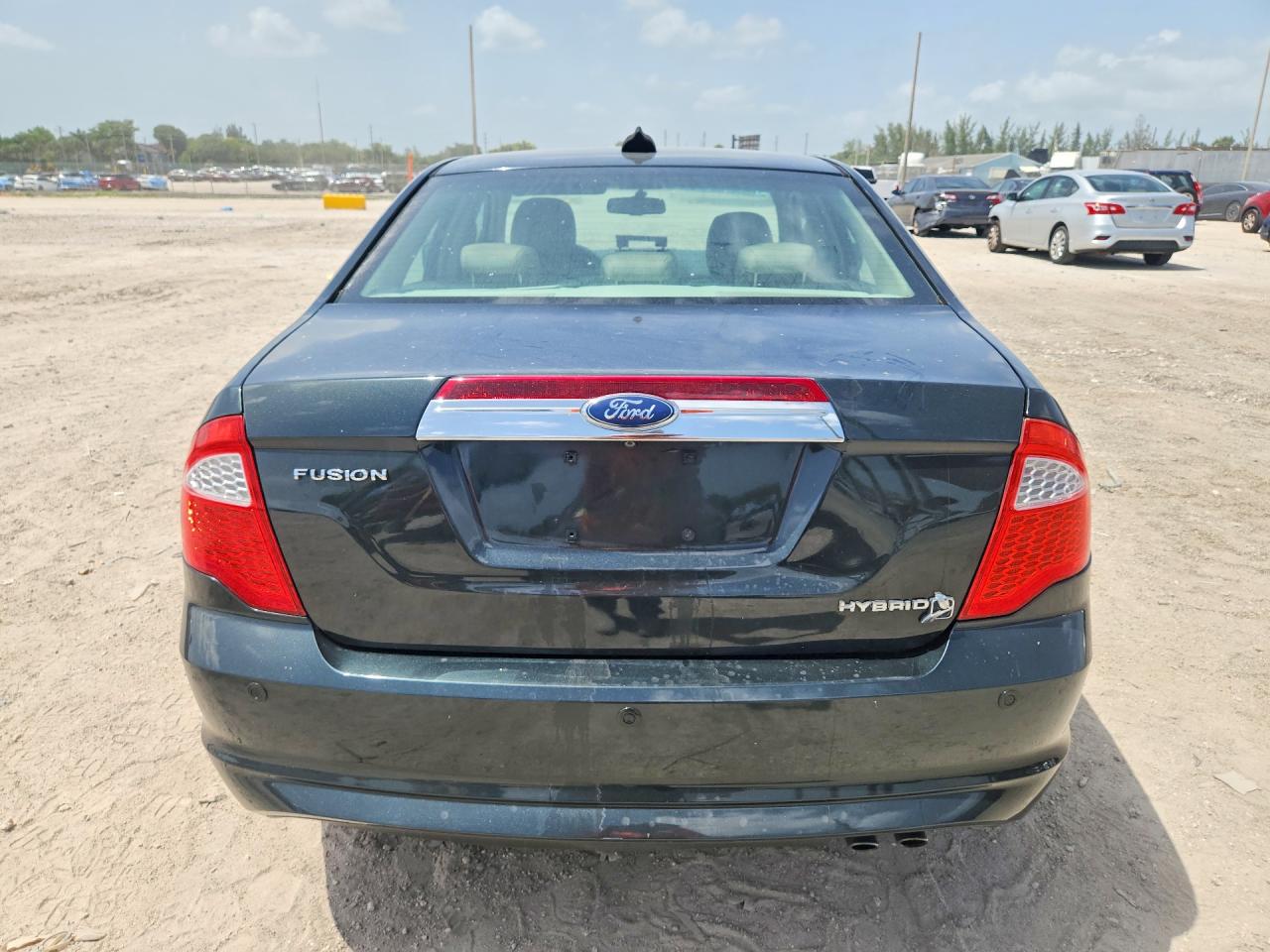 2010 Ford Fusion Hybrid Gray vin: 3FADP0L38AR164140
