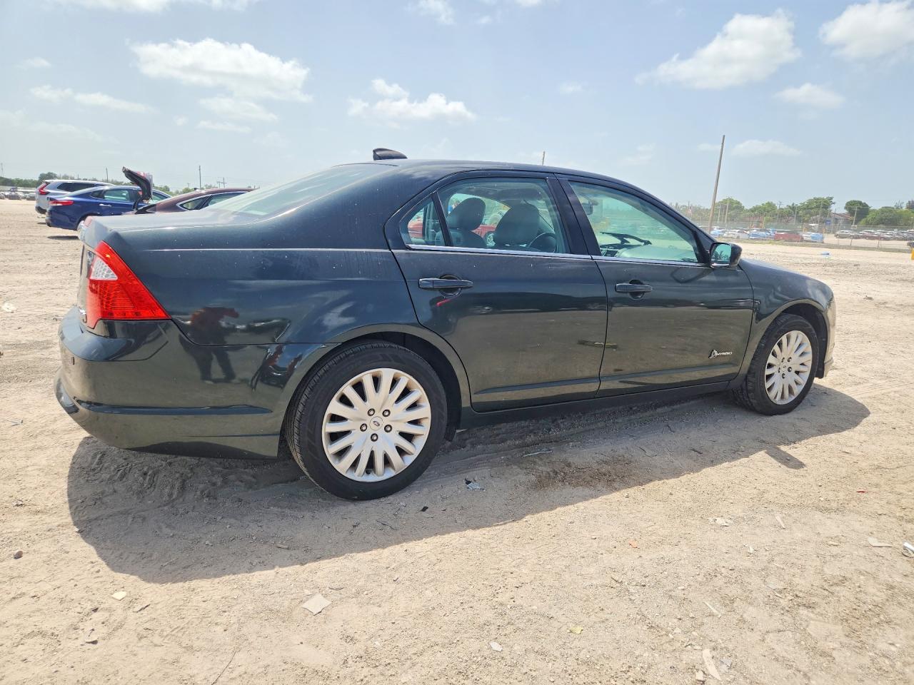 2010 Ford Fusion Hybrid Gray vin: 3FADP0L38AR164140