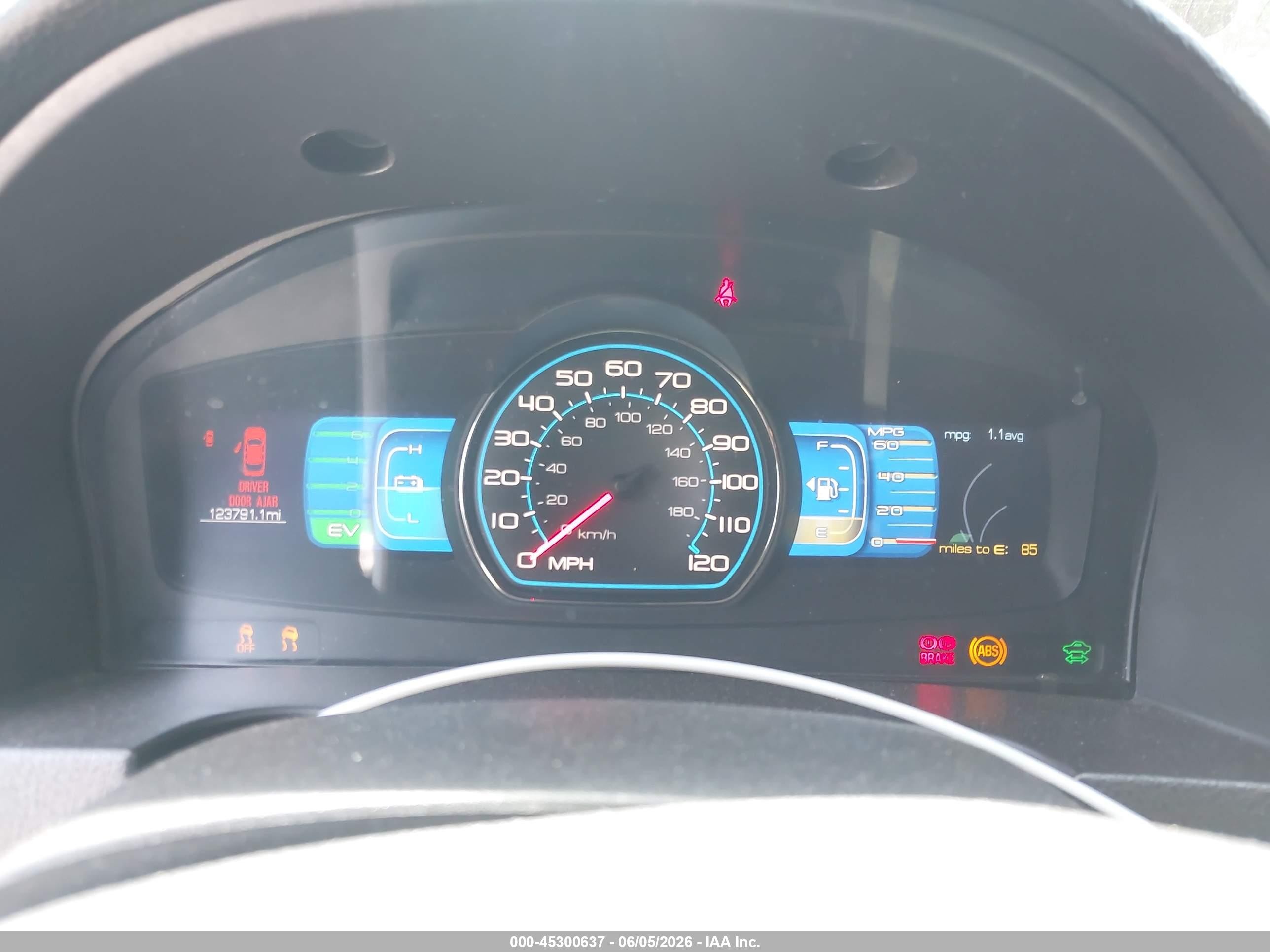 2010 Ford Fusion Hybrid Gray vin: 3FADP0L38AR181472