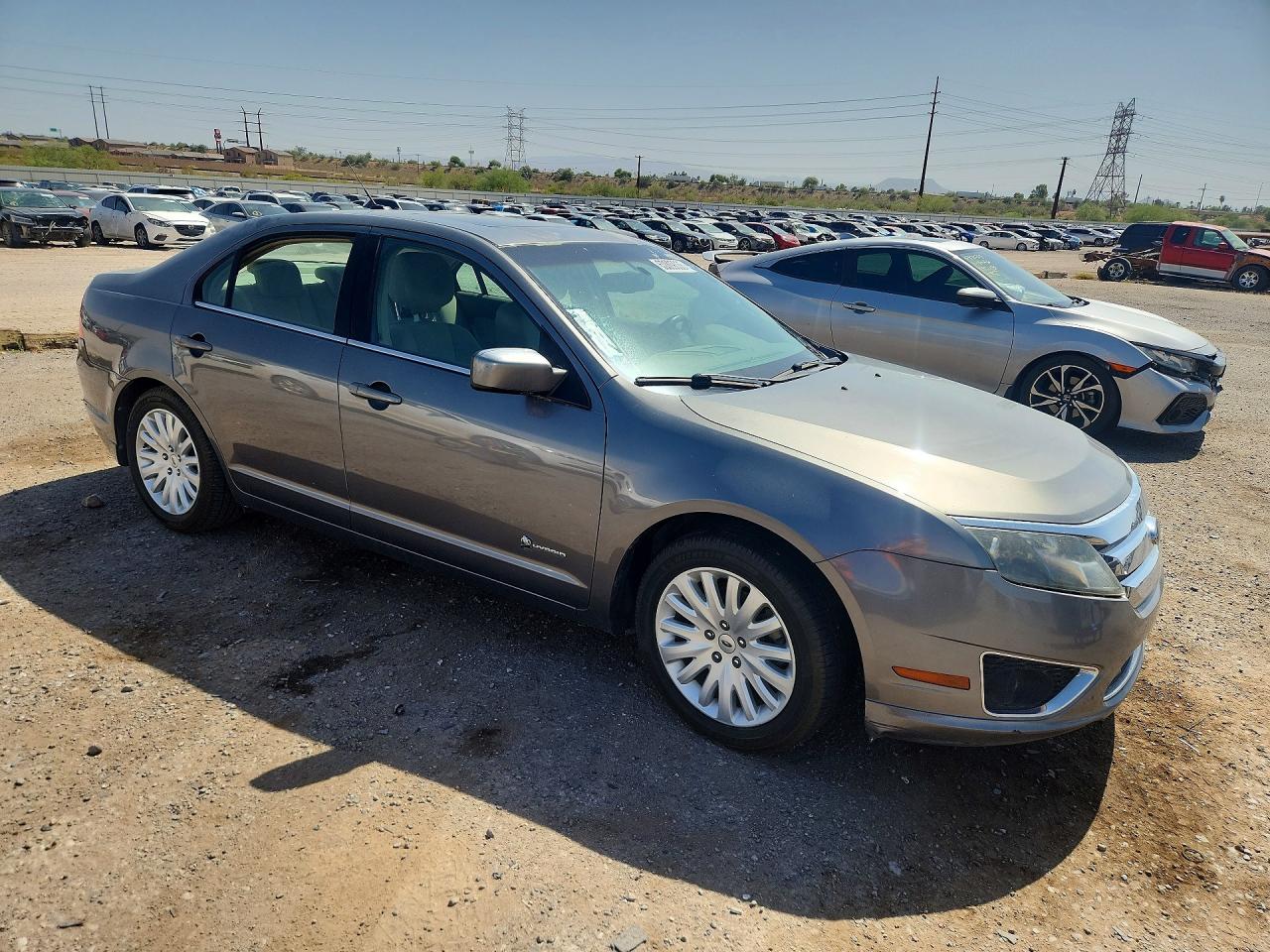 2010 Ford Fusion Hybrid Угольный vin: 3FADP0L38AR193718