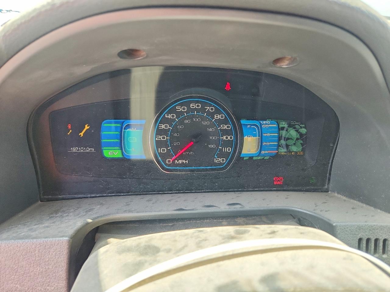2010 Ford Fusion Hybrid Угольный vin: 3FADP0L38AR193718