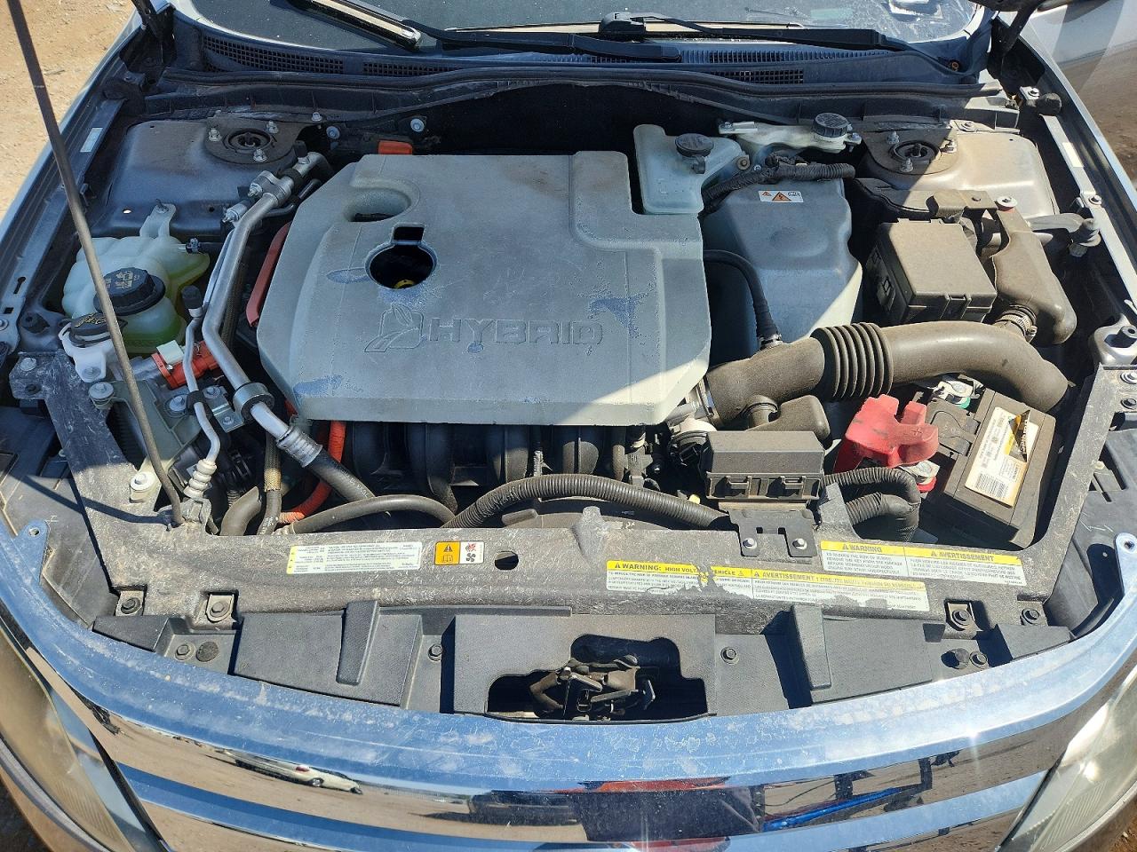 2010 Ford Fusion Hybrid Угольный vin: 3FADP0L38AR193718