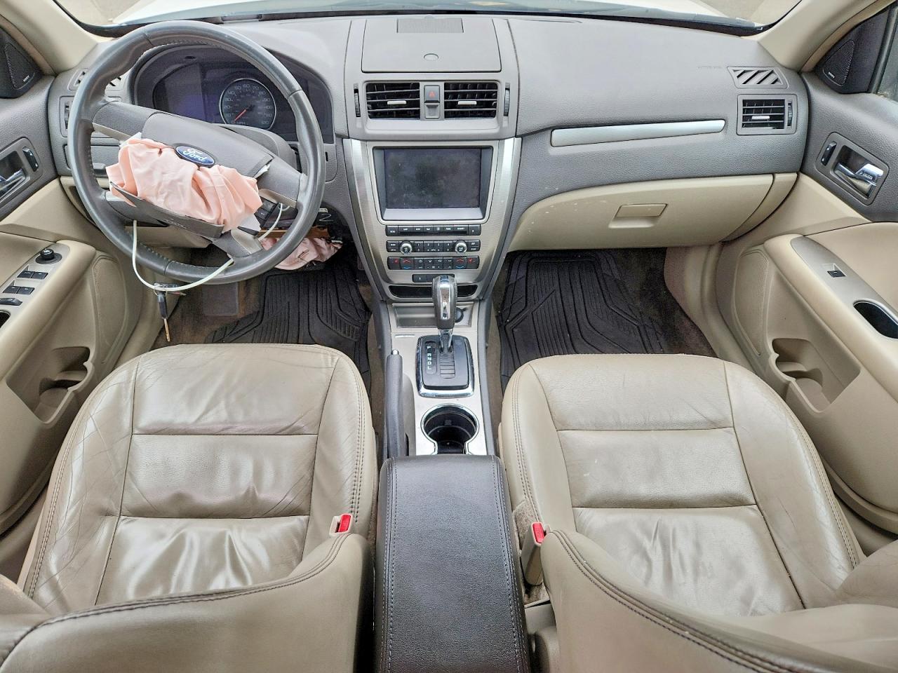 2010 Ford Fusion Hybrid White vin: 3FADP0L38AR234803