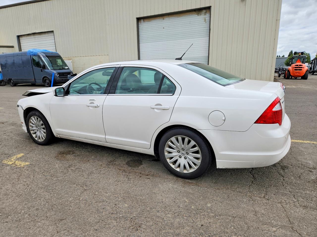 2010 Ford Fusion Hybrid White vin: 3FADP0L38AR234803