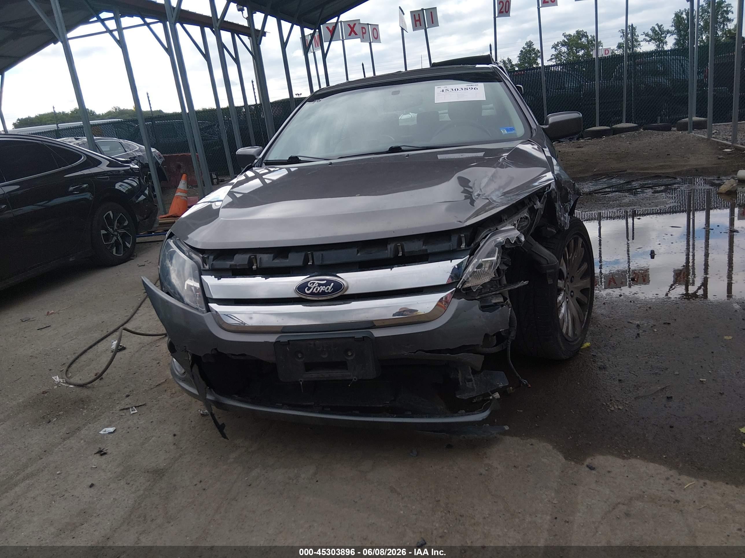 2010 Ford Fusion Hybrid   Gray vin: 3FADP0L38AR317096