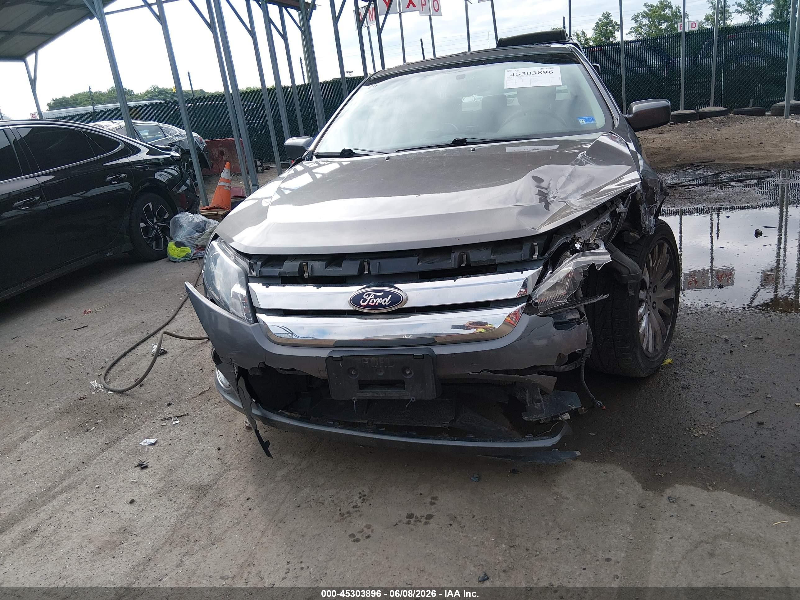2010 Ford Fusion Hybrid   Gray vin: 3FADP0L38AR317096