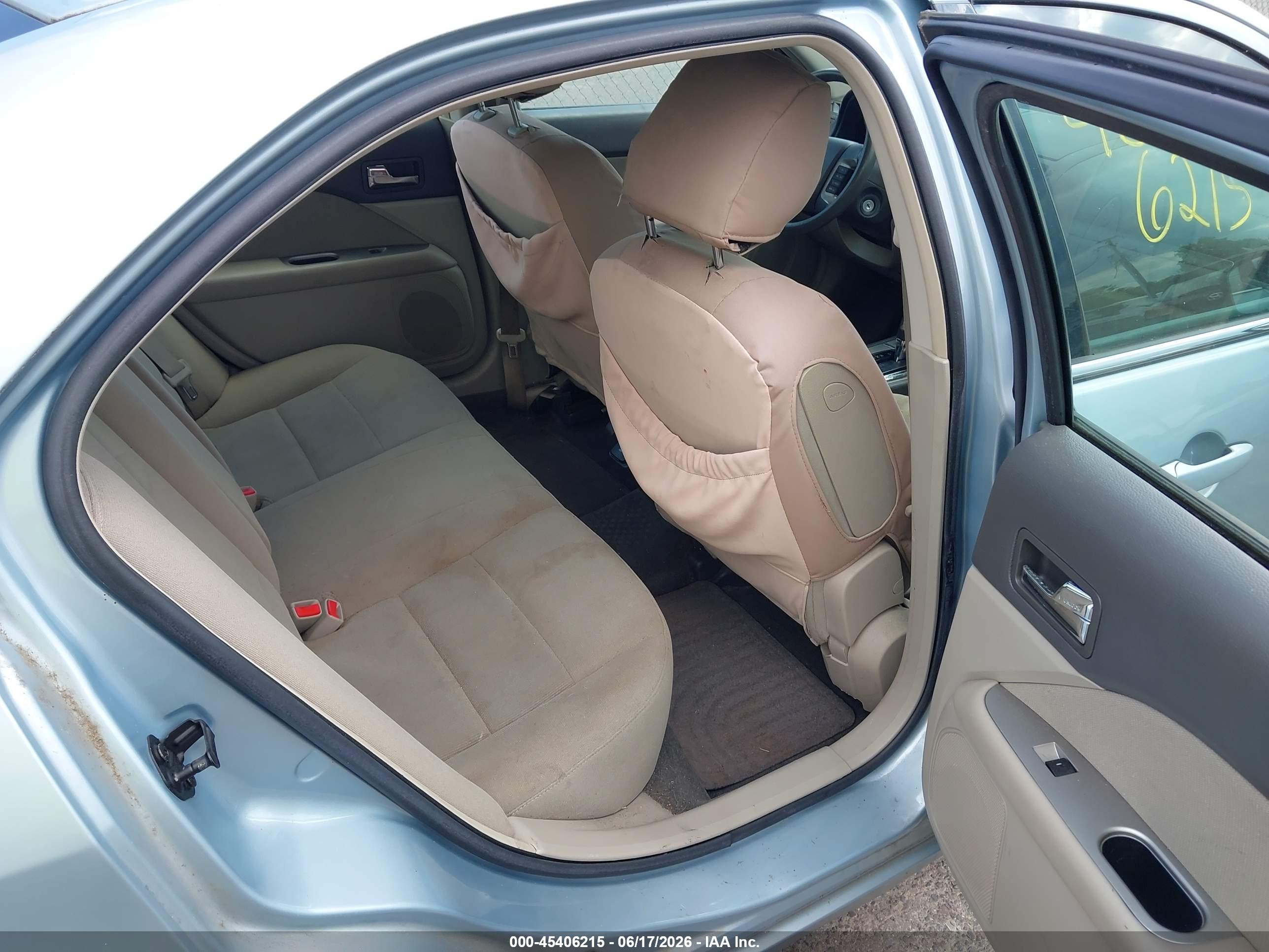 2010 Ford Fusion Hybrid   Синий vin: 3FADP0L38AR327465