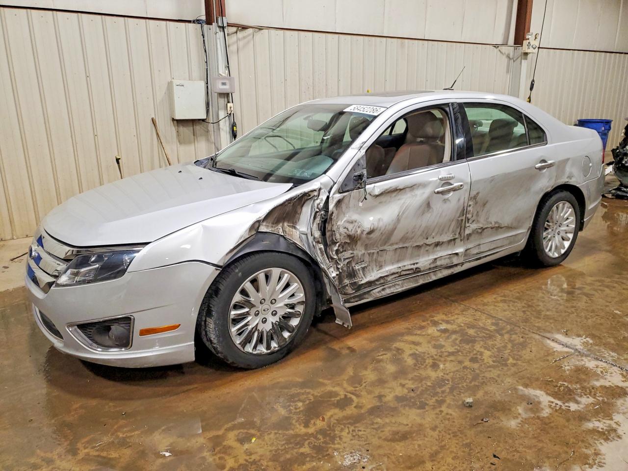2010 Ford Fusion Hybrid Серебряный vin: 3FADP0L38AR327773