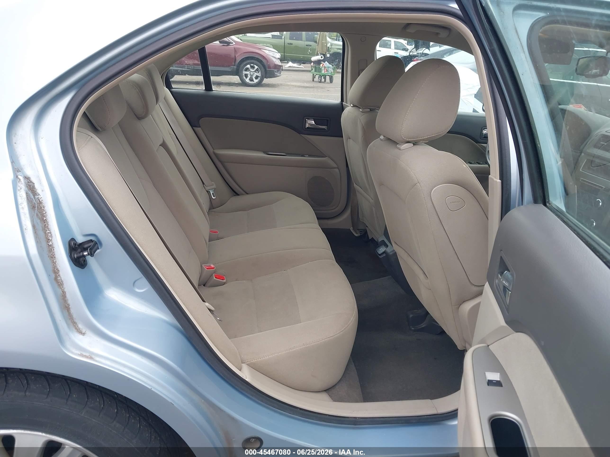 2010 Ford Fusion Hybrid   Light Blue vin: 3FADP0L38AR406506
